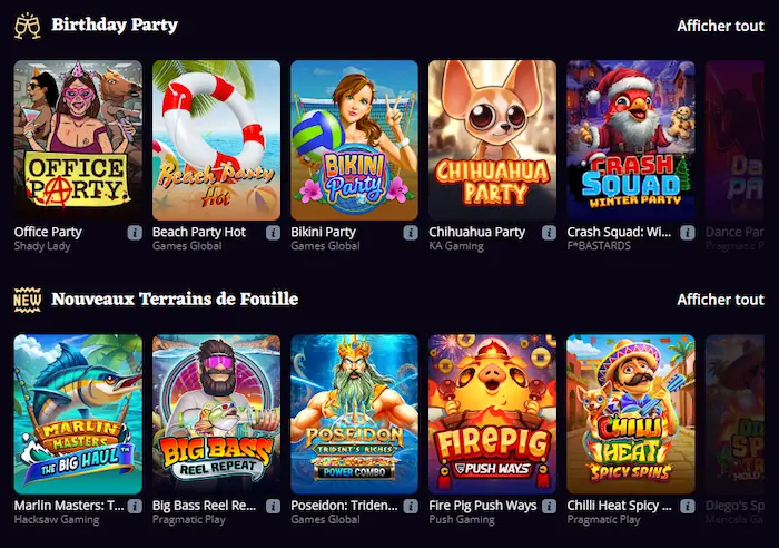 Nugget Slots jeux